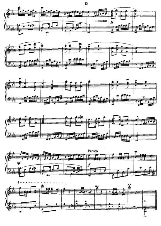 花鼓钢琴曲谱（图10）