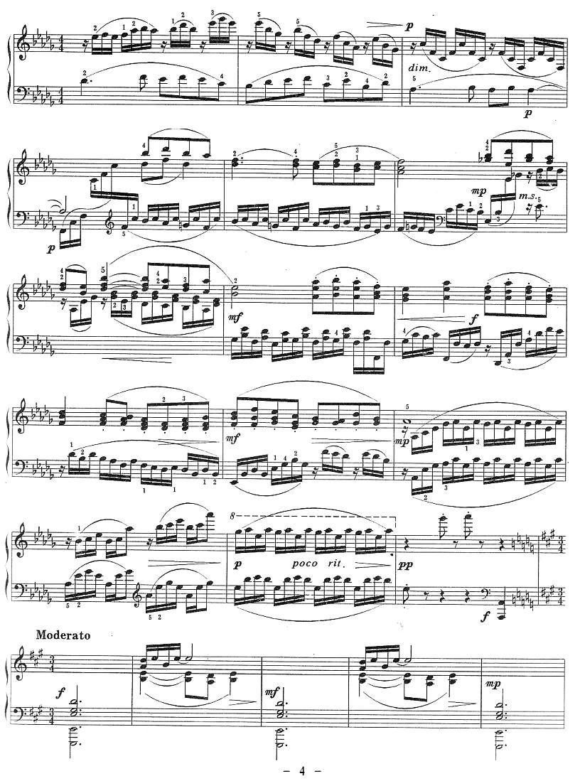 思春钢琴曲谱（图4）