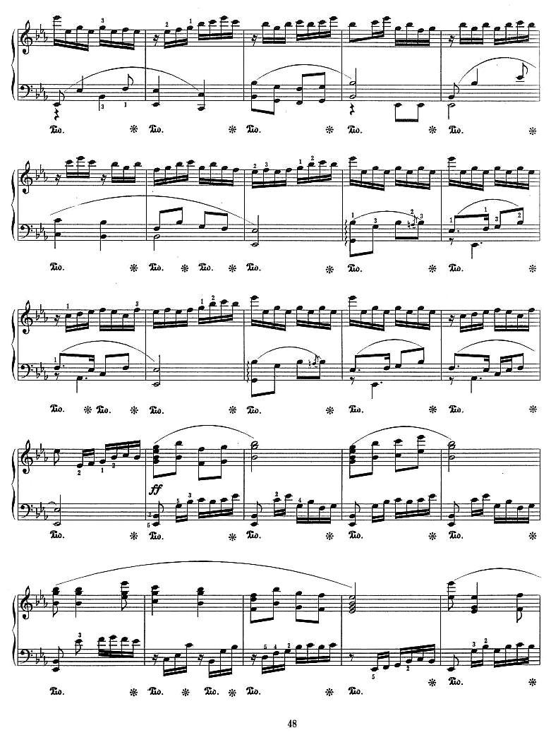 花鼓钢琴曲谱（图5）