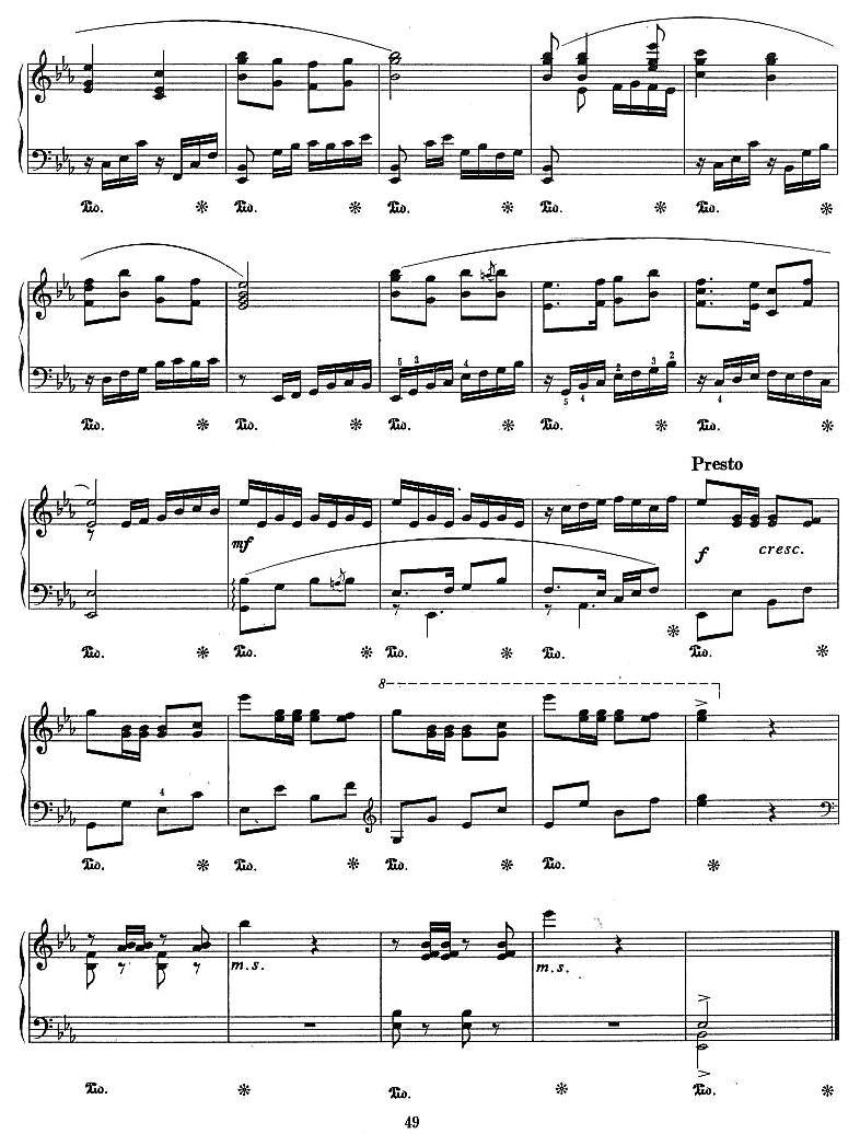 花鼓钢琴曲谱（图6）
