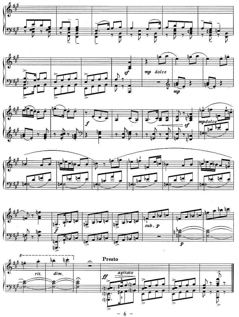 思春钢琴曲谱（图6）