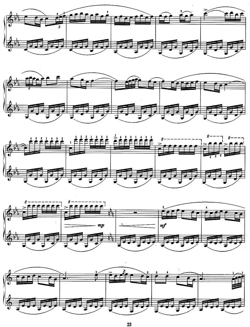 吐鲁番之歌钢琴曲谱（图2）
