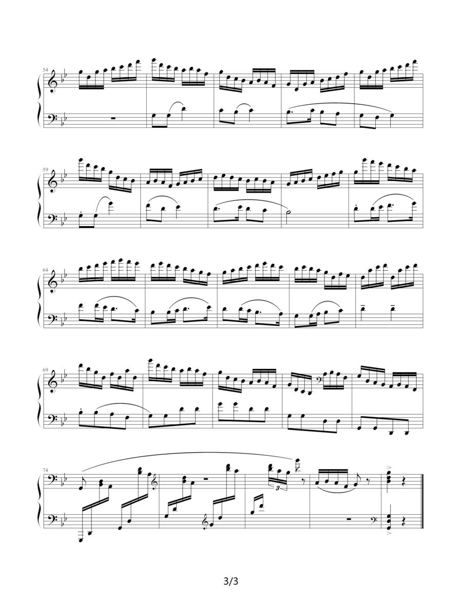 欢乐的牧童钢琴曲谱（图6）