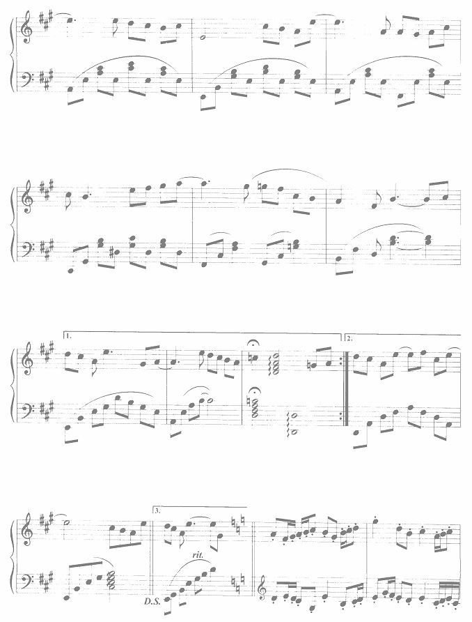 情归何处钢琴曲谱（图3）