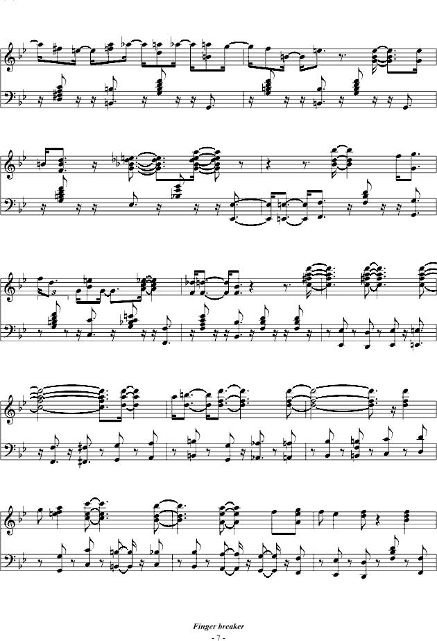 海上钢琴师2钢琴曲谱（图7）
