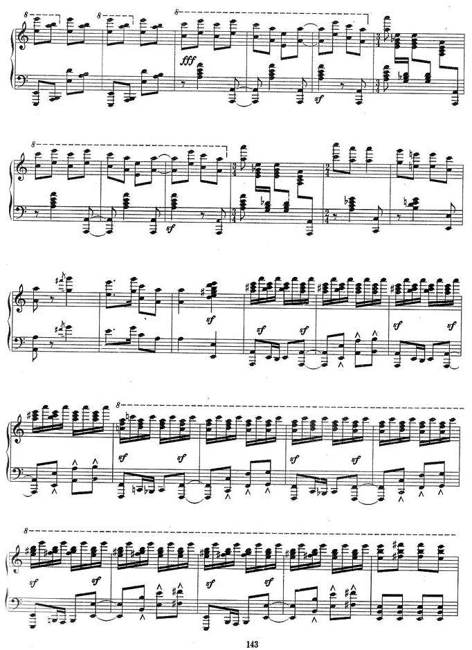 序曲与舞曲（第二部分）钢琴曲谱（图9）