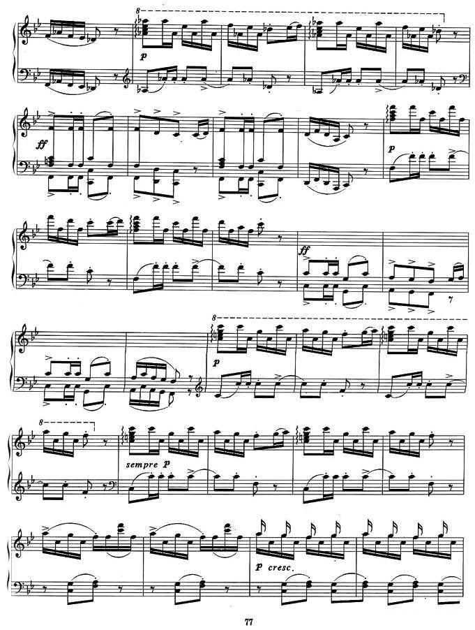 乡村的节日钢琴曲谱（图6）