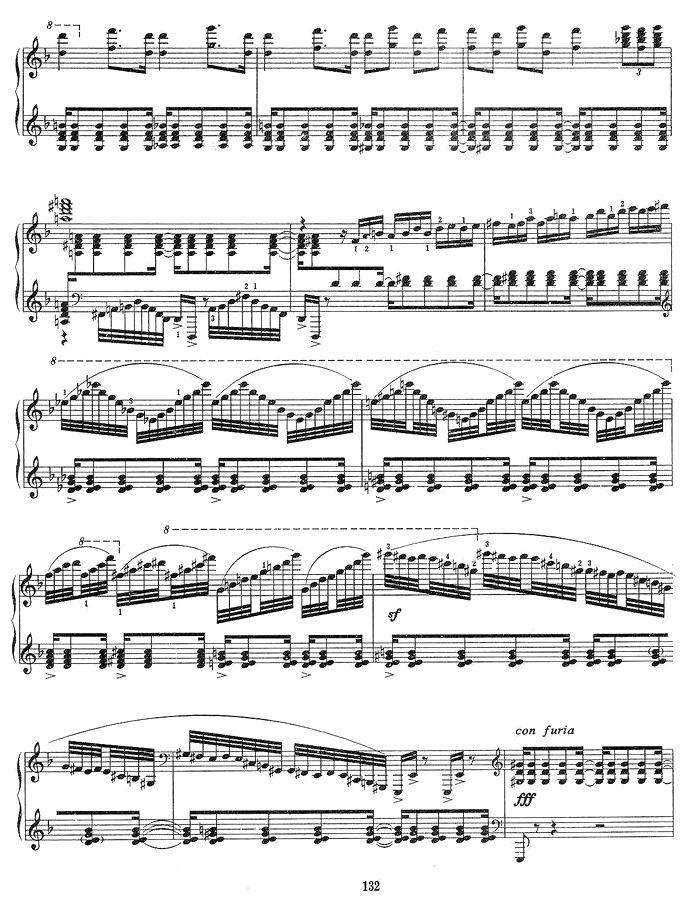 序曲与舞曲（第一部分）钢琴曲谱（图5）