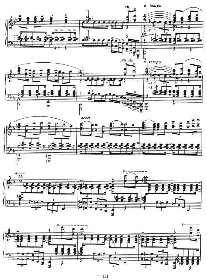 序曲与舞曲（第一部分）钢琴曲谱（图4）