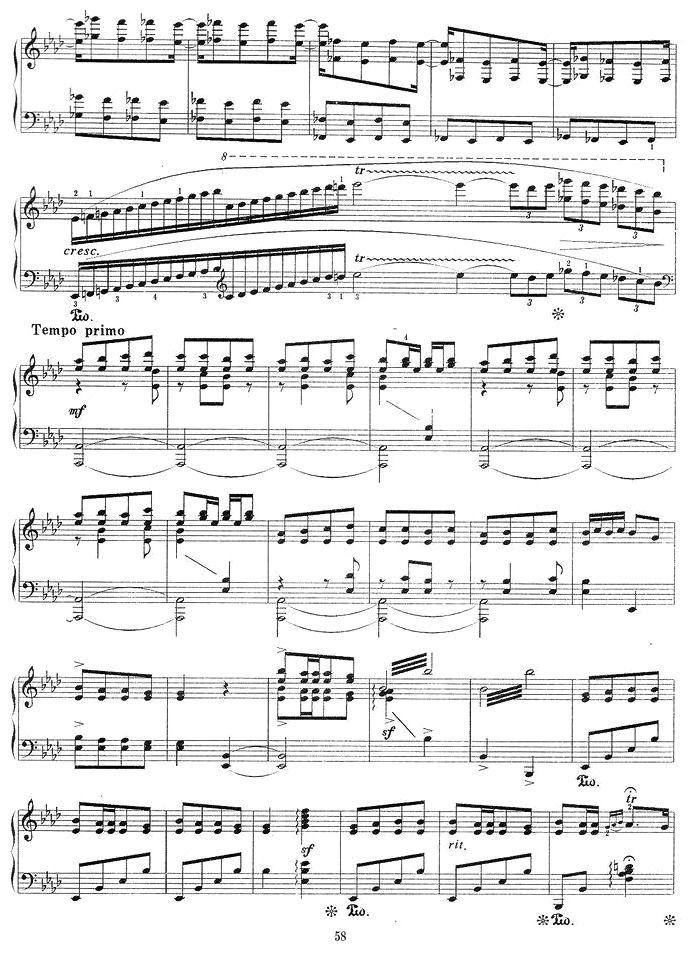 新疆果园钢琴曲谱（图4）