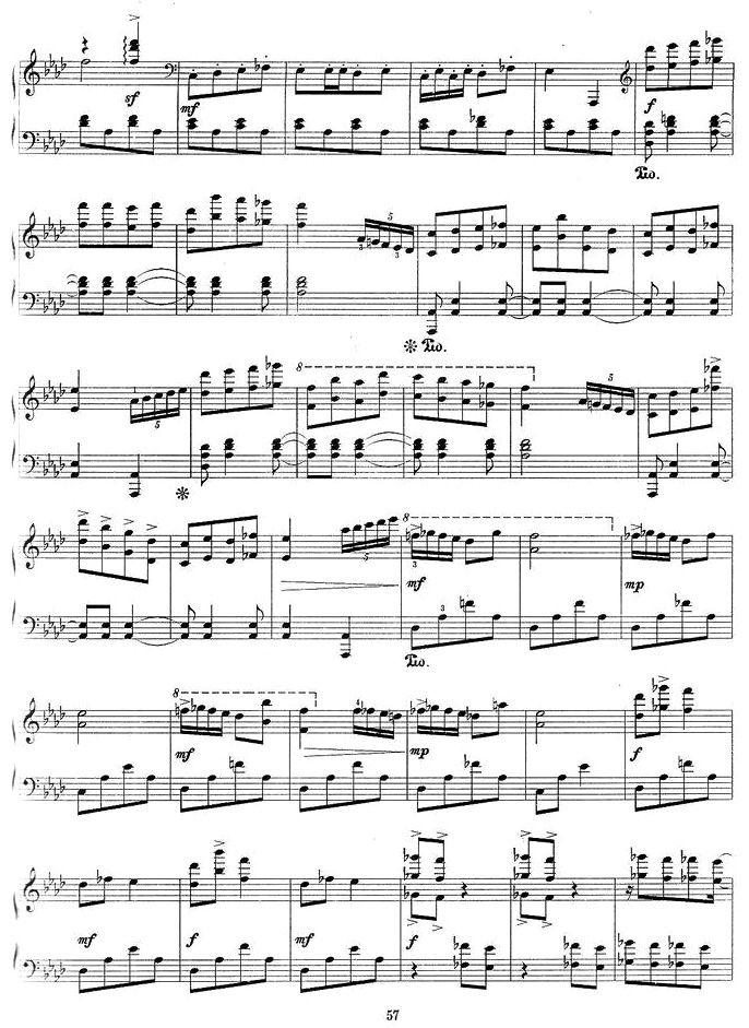 新疆果园钢琴曲谱（图3）