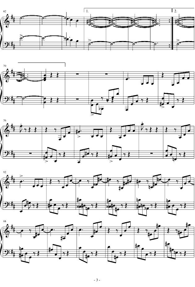 b小调谐谑曲钢琴曲谱（图3）