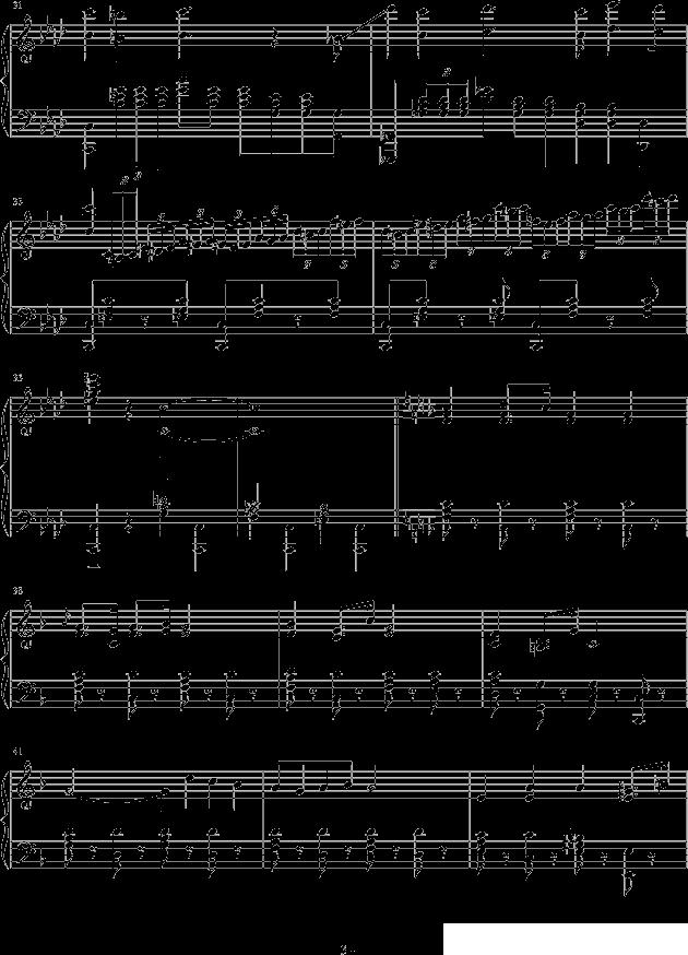 Toreador Song钢琴曲谱（图3）