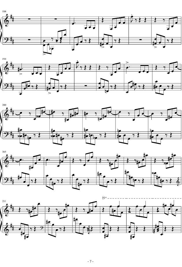 b小调谐谑曲钢琴曲谱（图7）