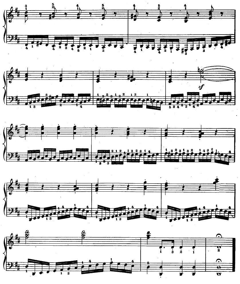 车尔尼《钢琴手指灵巧初步练习曲》之11钢琴曲谱（图2）