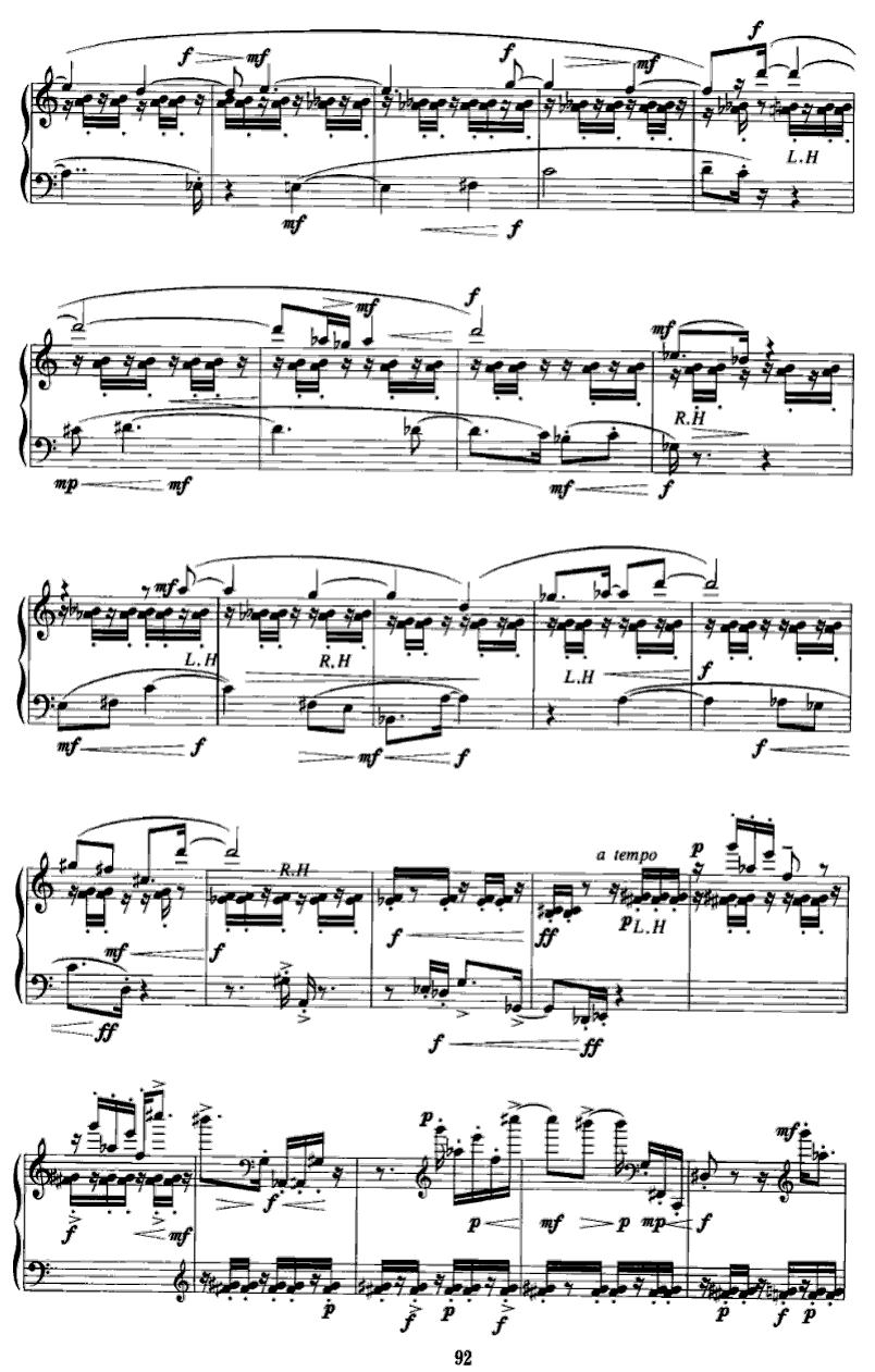 夜乐钢琴曲谱（图3）