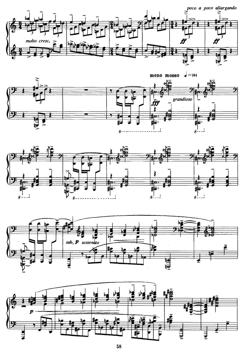 情景钢琴曲谱（图17）