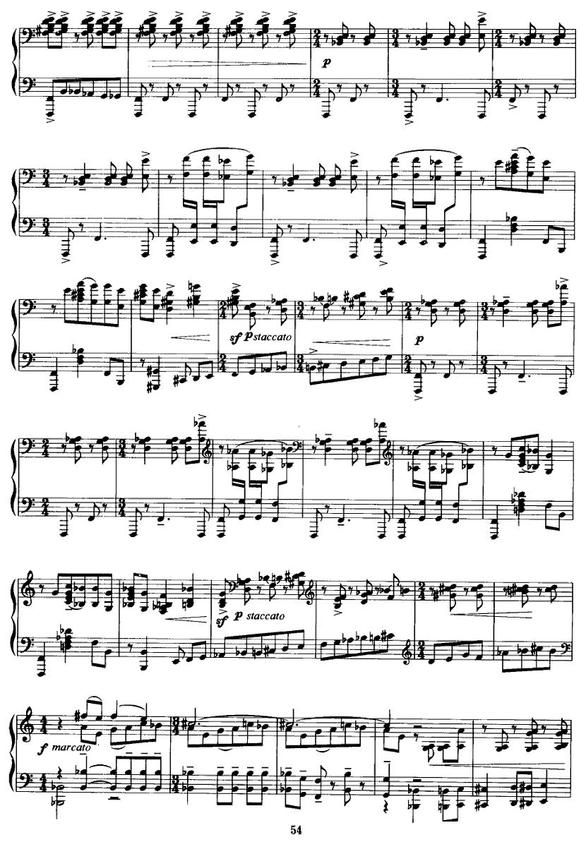 情景钢琴曲谱（图13）