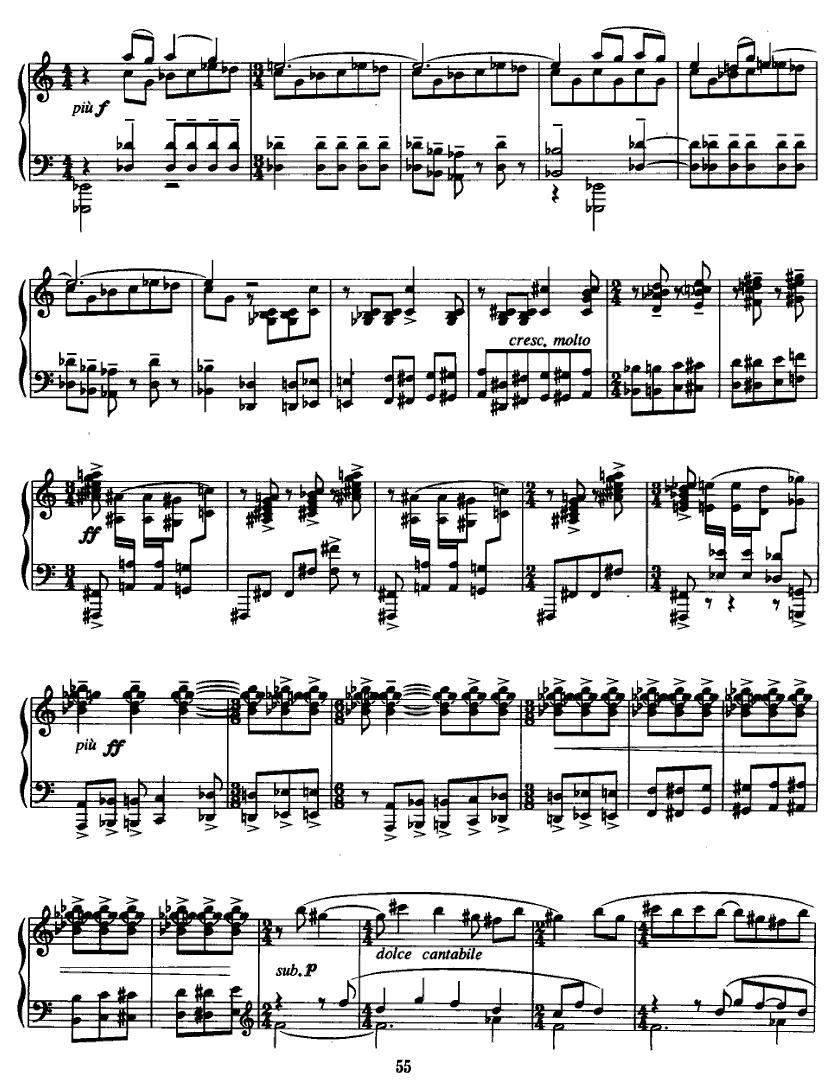 情景钢琴曲谱（图14）
