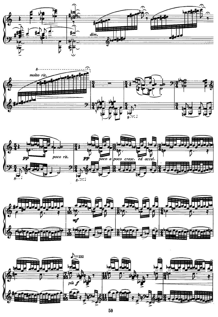 情景钢琴曲谱（图9）