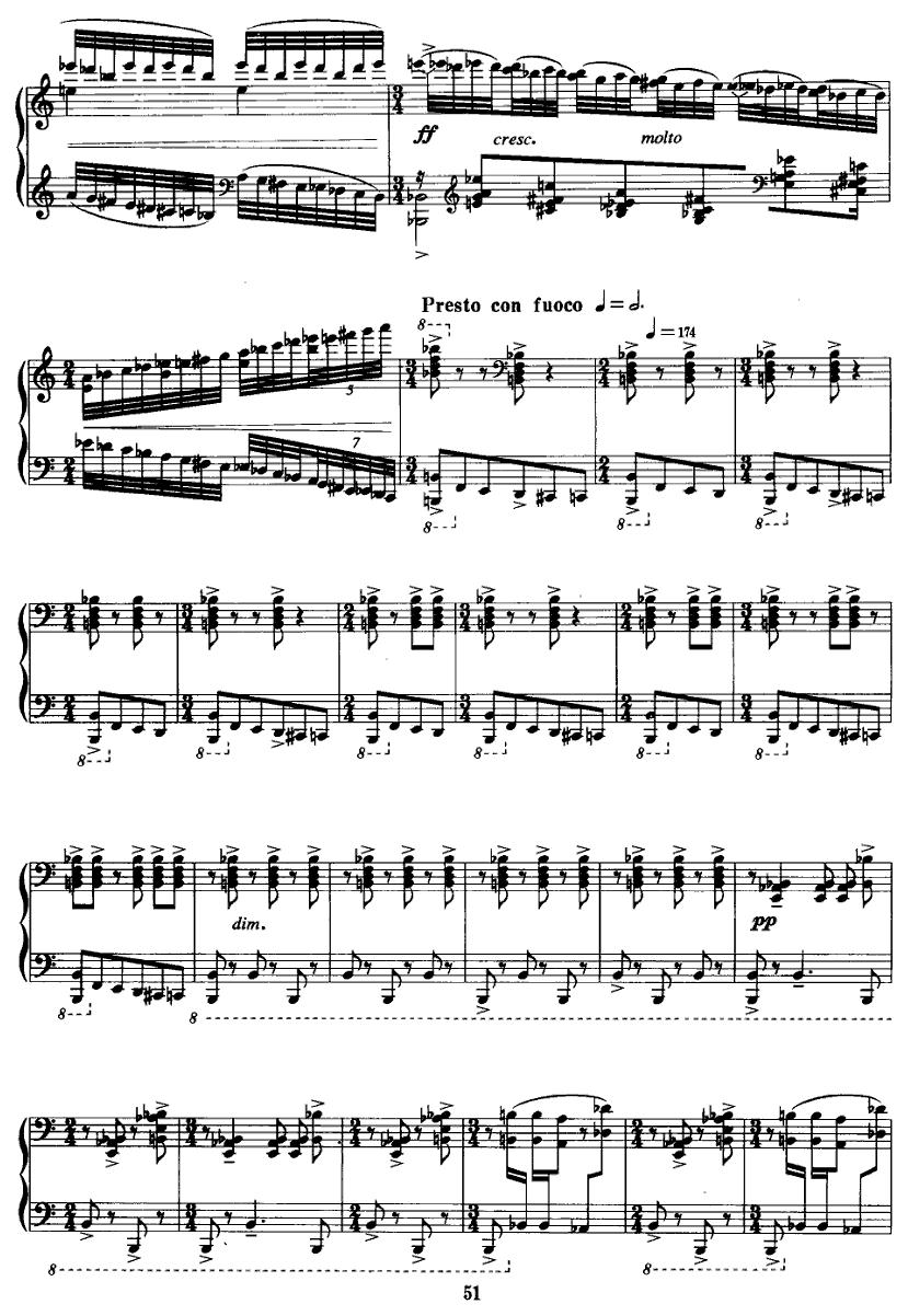 情景钢琴曲谱（图10）