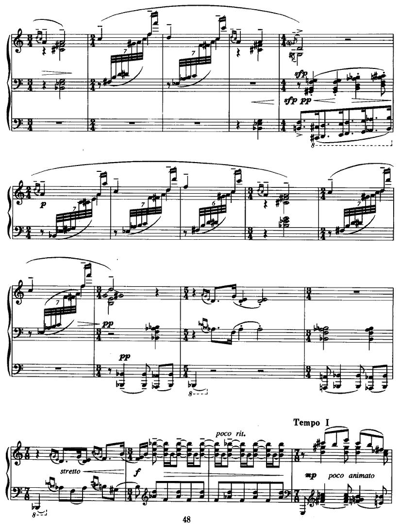 情景钢琴曲谱（图7）