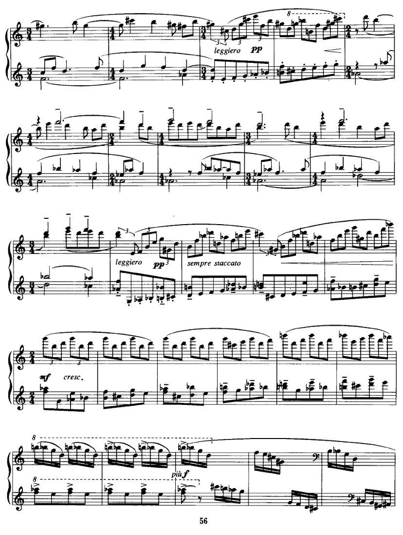 情景钢琴曲谱（图15）