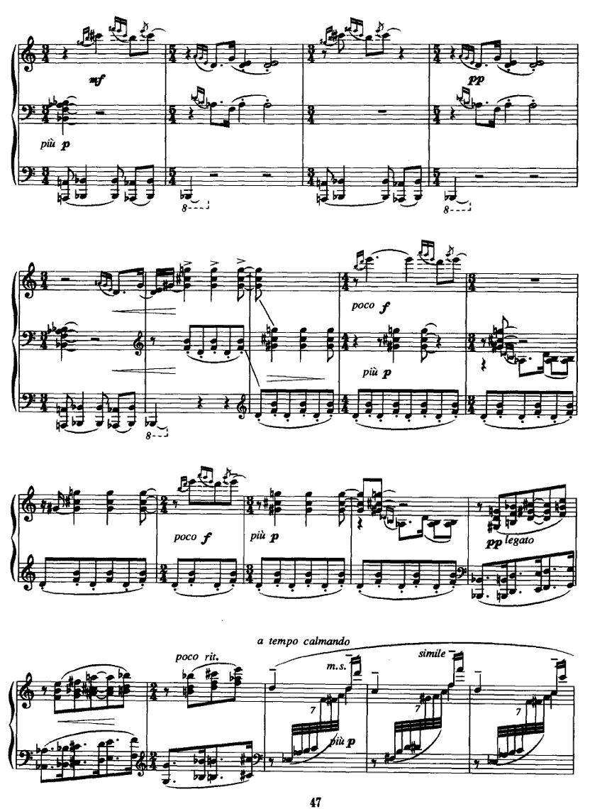 情景钢琴曲谱（图6）