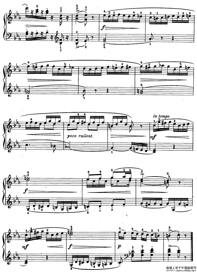 儿童钢琴进阶练习曲50首之43钢琴曲谱（图2）
