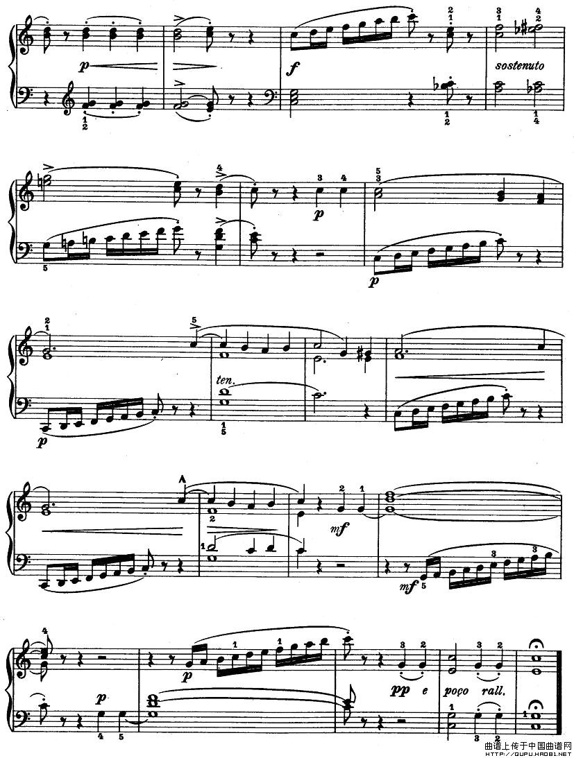 儿童钢琴进阶练习曲50首之24钢琴曲谱（图2）