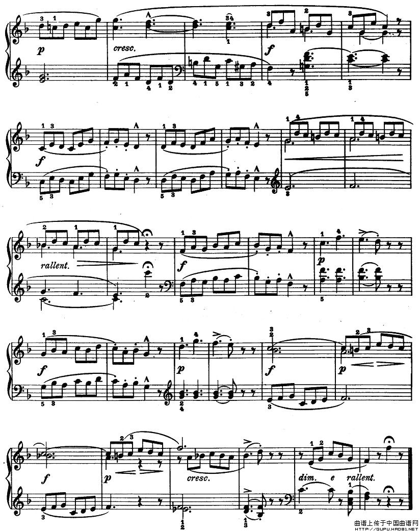 儿童钢琴进阶练习曲50首之19钢琴曲谱（图2）