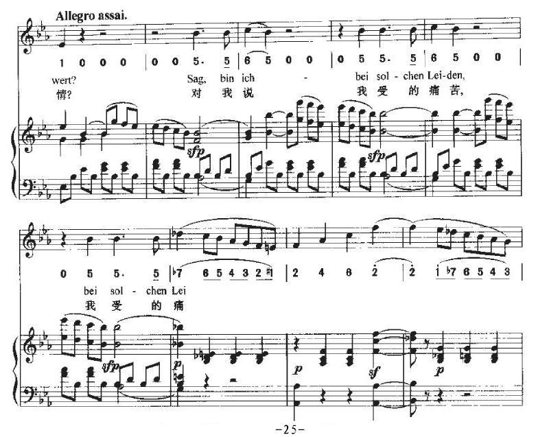 Ha，Treuloser（嘿，负心人）（中外文对照、正谱+简谱）钢琴曲谱（图25）