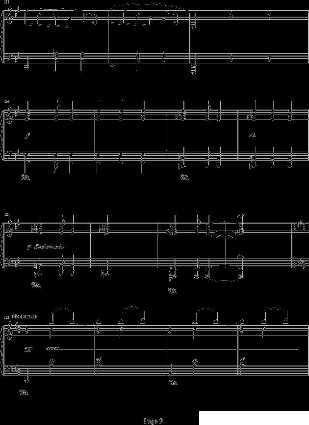 b小调叙事曲钢琴曲谱（图9）