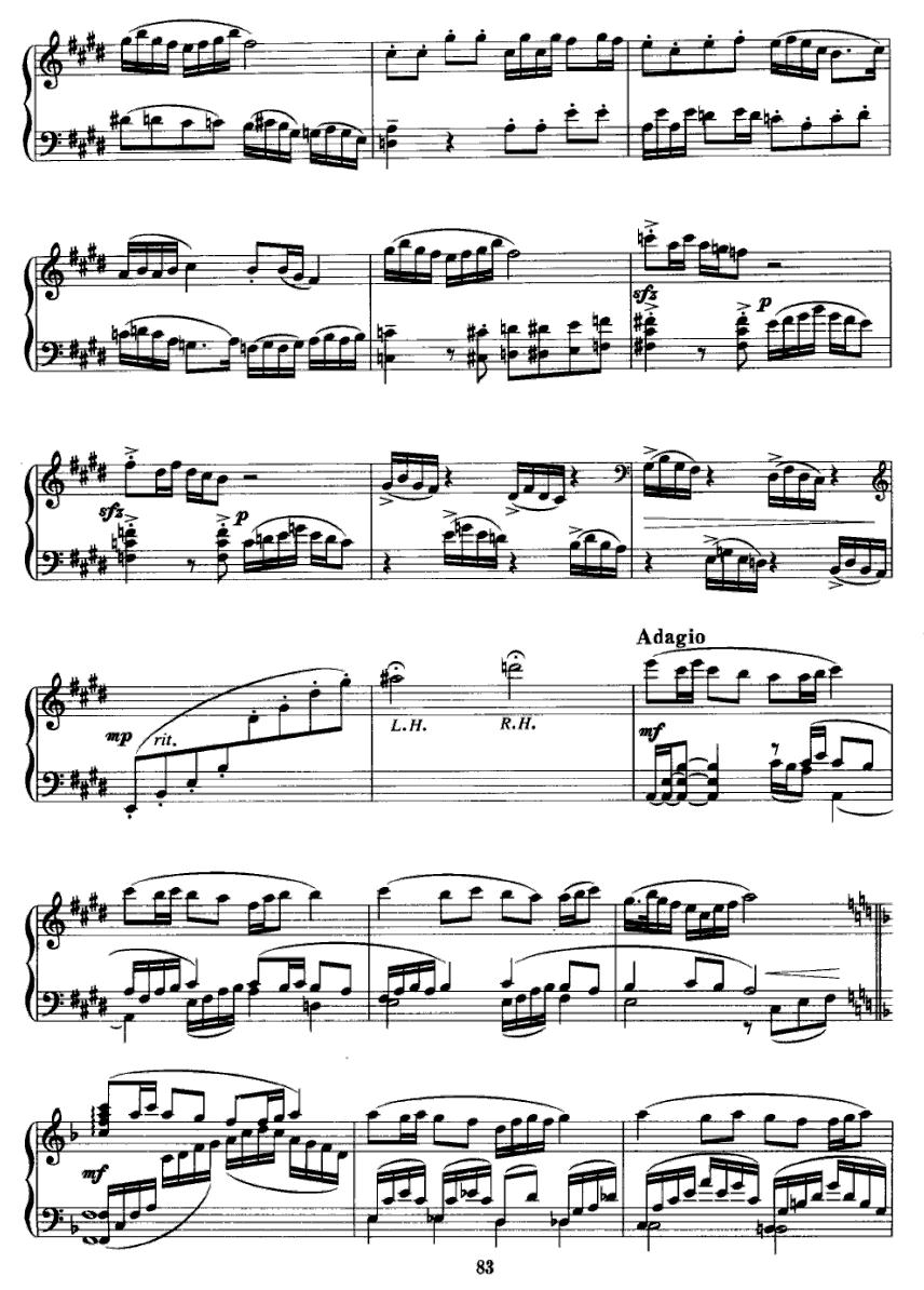 斗歌钢琴曲谱（图2）