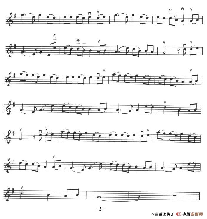 花好月圆夜（五线谱）钢琴曲谱（图2）