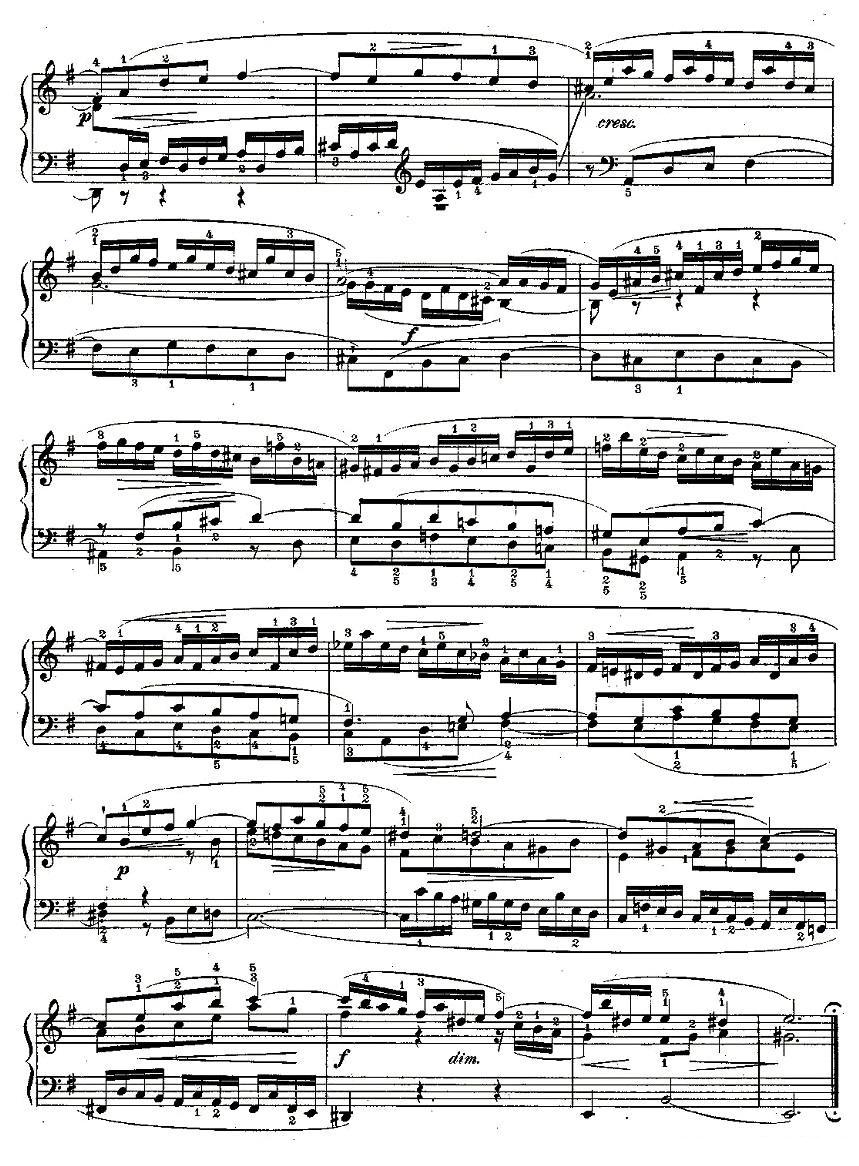 FIFTEEN THREE-PART INVETIONS之七（15首3部创意曲之七）钢琴曲谱（图2）