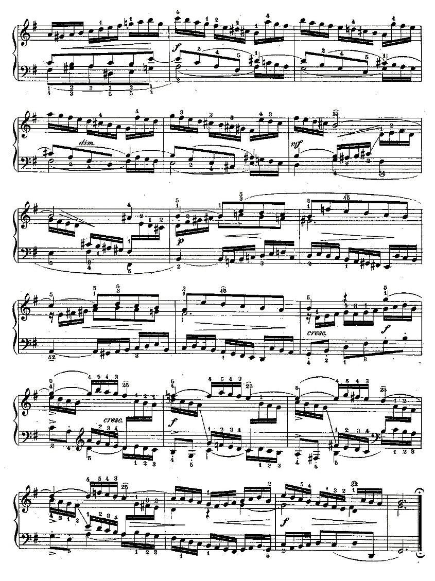 FIFTEEN THREE-PART INVETIONS之十（15首3部创意曲之十）钢琴曲谱（图2）