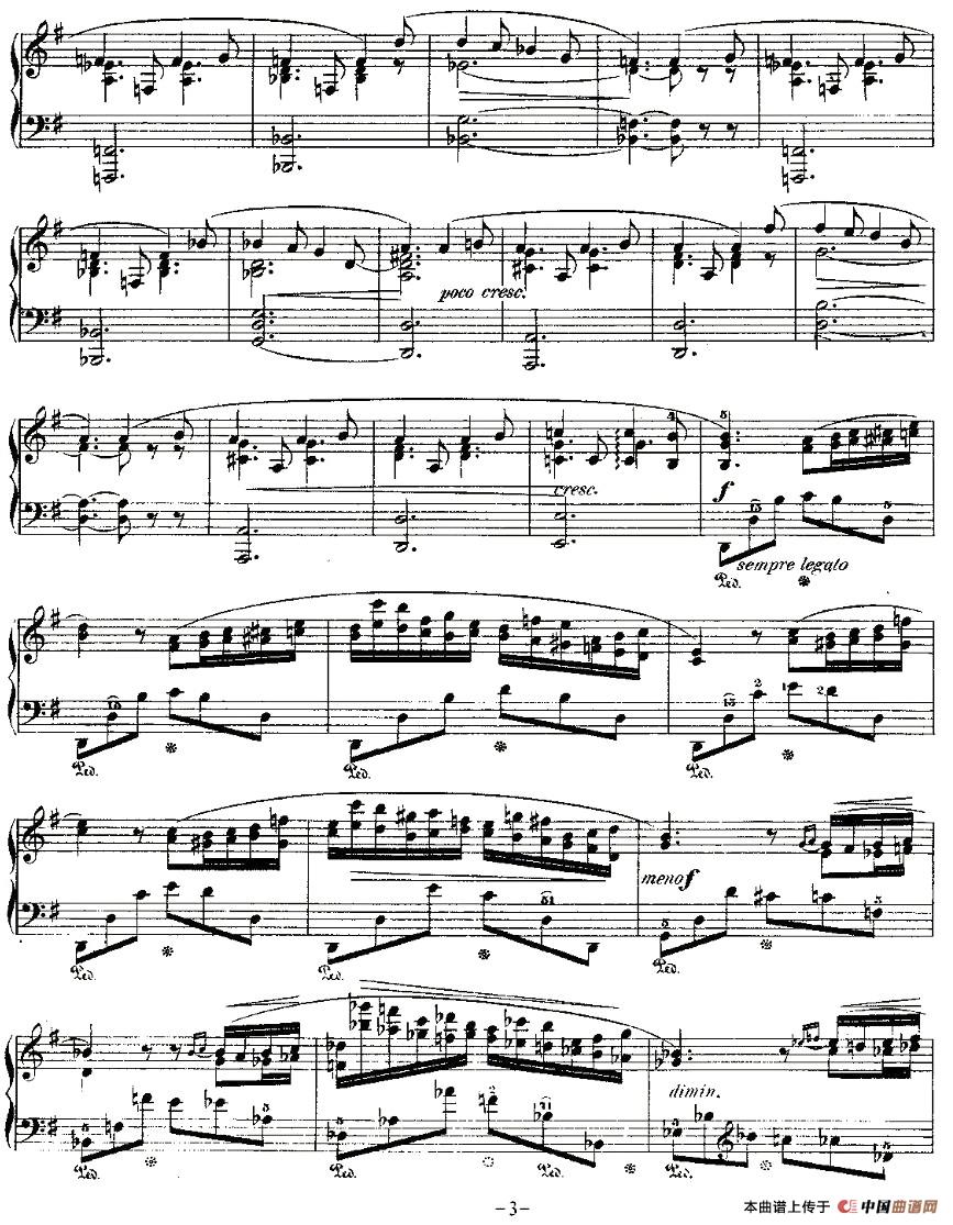 G大调夜曲Op.37－2（Deux  Nocturnes）钢琴曲谱（图2）