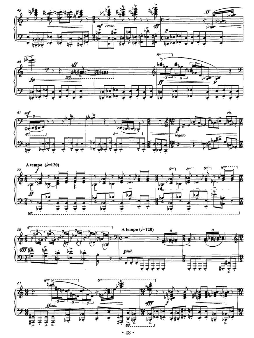 织布工钢琴曲谱（图3）