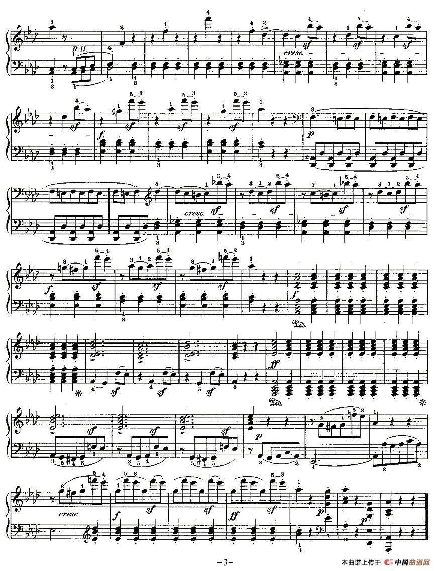 贝多芬钢琴小品（Bagatelles)Op.33 之）钢琴曲谱（图2）