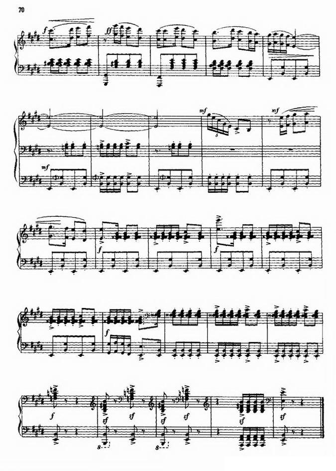 第二新疆舞曲钢琴曲谱（图8）