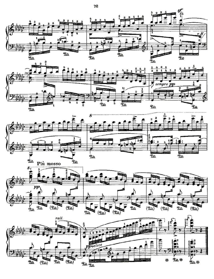 肖邦《练习曲》Fr.Chopin Op.10 No5-6钢琴曲谱（图7）