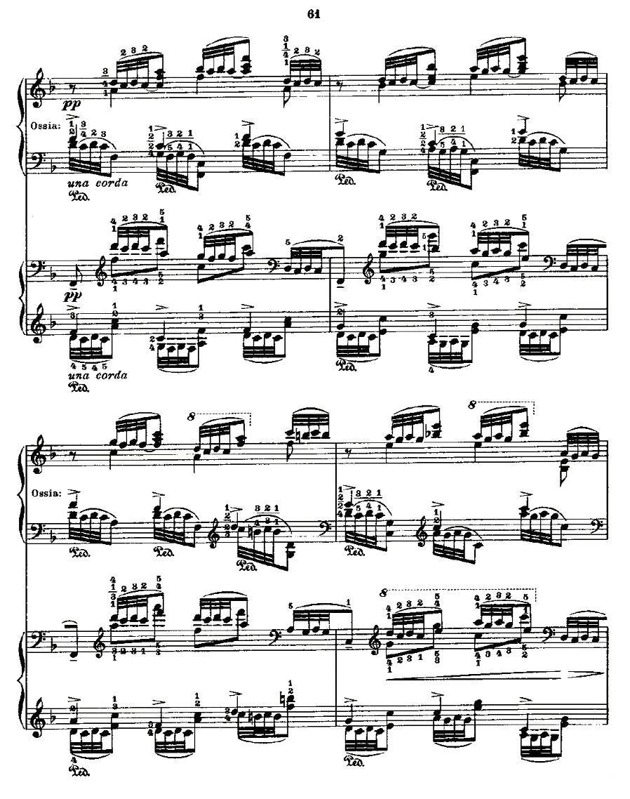 肖邦《练习曲》Fr.Chopin Op.25 No3-1钢琴曲谱（图2）
