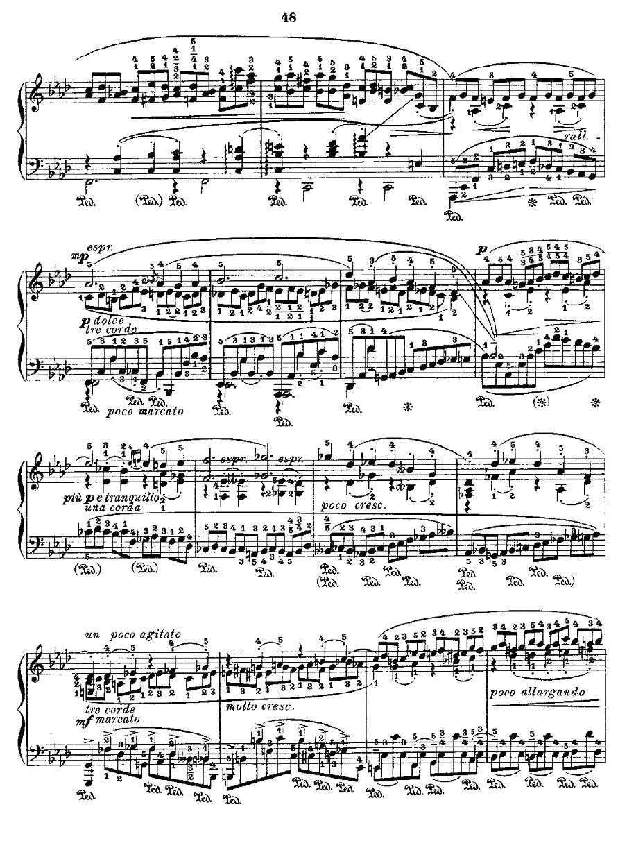 肖邦《练习曲》Fr.Chopin Op.10 No9-2钢琴曲谱（图2）