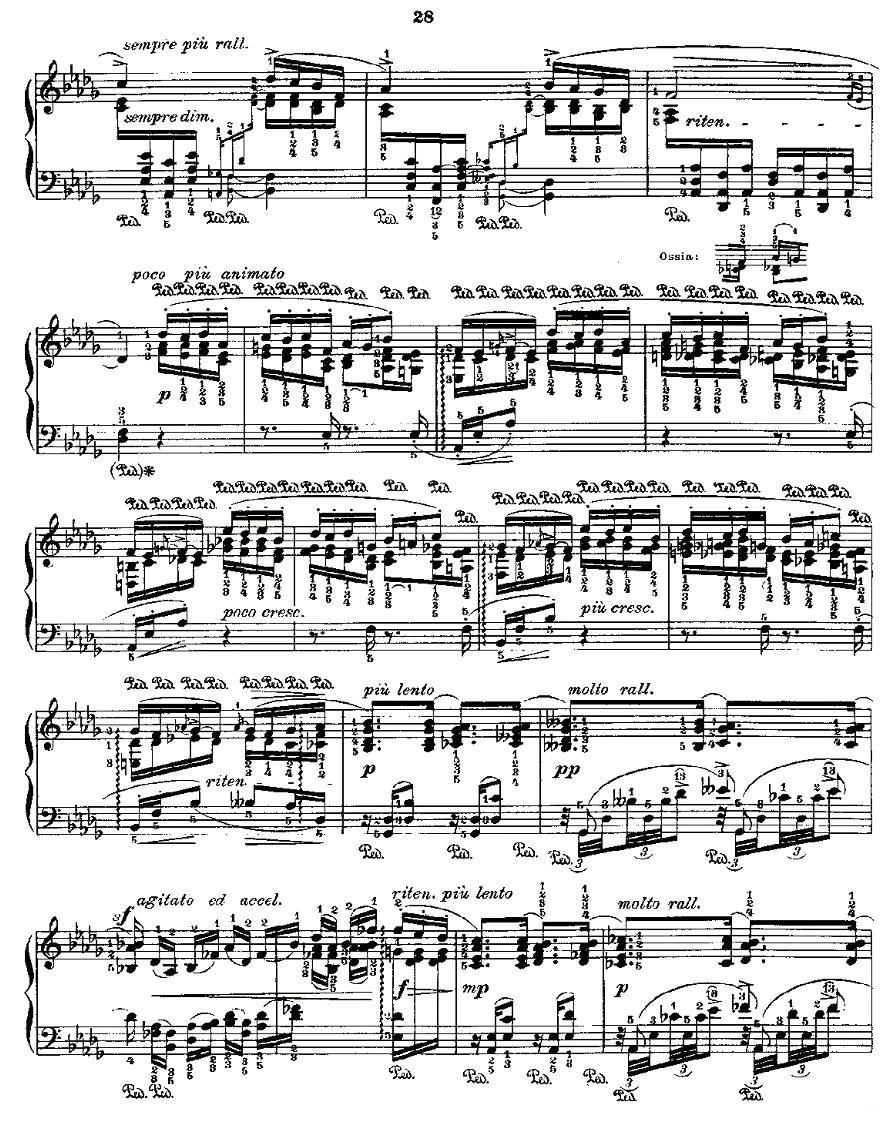 肖邦《练习曲》Fr.Chopin Op.10 No3钢琴曲谱（图2）