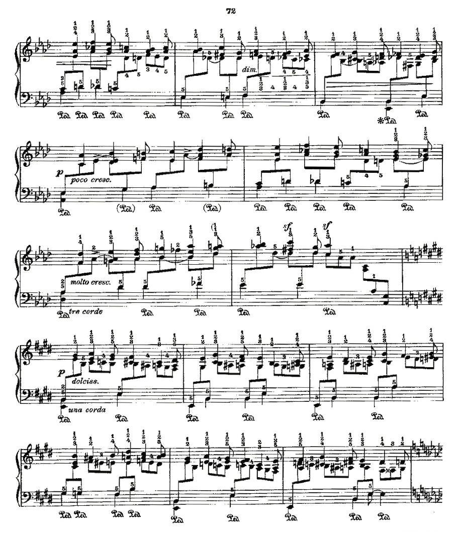 肖邦《练习曲》Fr.Chopin Op.10 No10-2钢琴曲谱（图2）