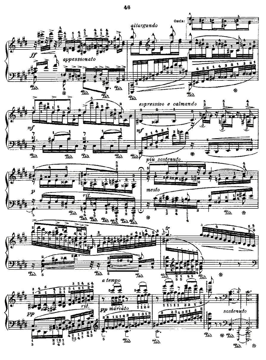 肖邦《练习曲》Fr.Chopin Op.10 No9-1钢琴曲谱（图5）