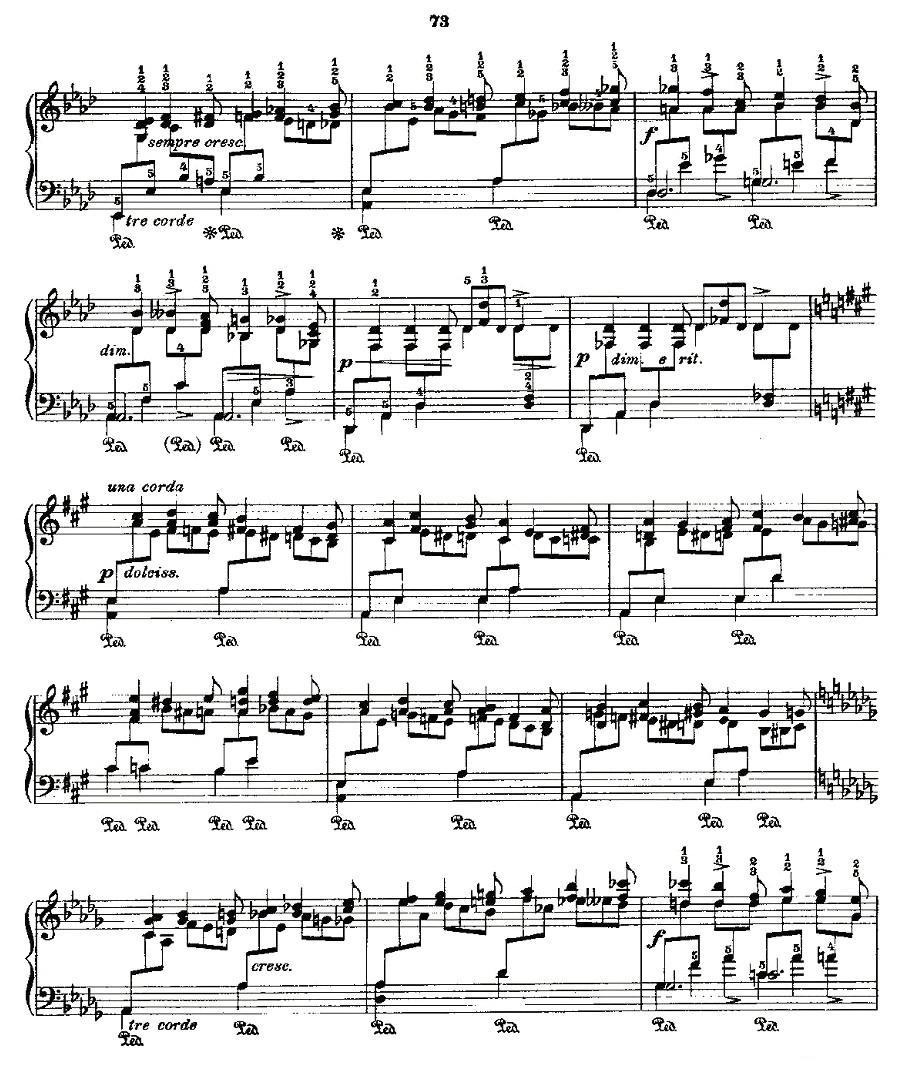 肖邦《练习曲》Fr.Chopin Op.10 No10-2钢琴曲谱（图3）