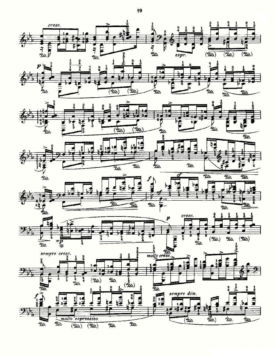 肖邦《练习曲》Fr.Chopin Op.10 No7-3钢琴曲谱（图2）