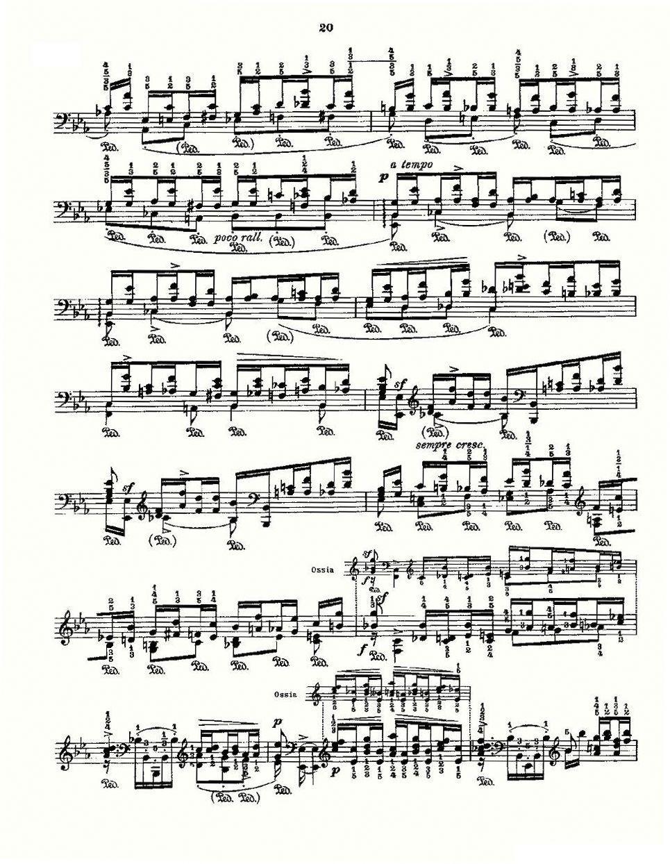肖邦《练习曲》Fr.Chopin Op.10 No7-3钢琴曲谱（图3）